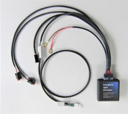 Picture of Emergency Light Multiplier Module w/Harness for Two Additional LED Lights