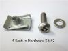 Picture of Rifle / Shotgun Mount Security Hardware Kit #7