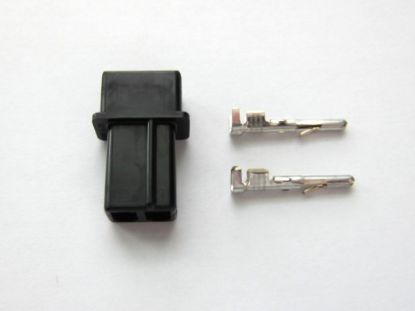 Picture of TE/AMP Mate-N-Lok 2 Pin Connector