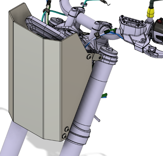 Picture of TFT Shield for R 1250 R Trainer