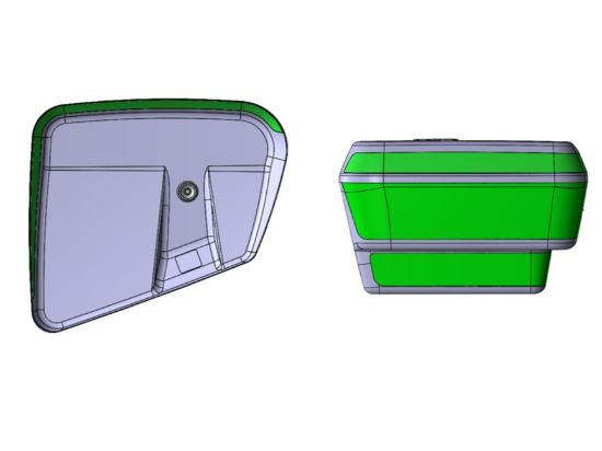Picture of Replacement Right Front Pod Housing Shell