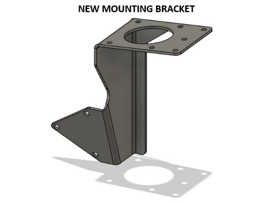 Picture of KA3 RH Lidar Gun Holster Mount (R 1300 RT-P 2026+) Exchange Program